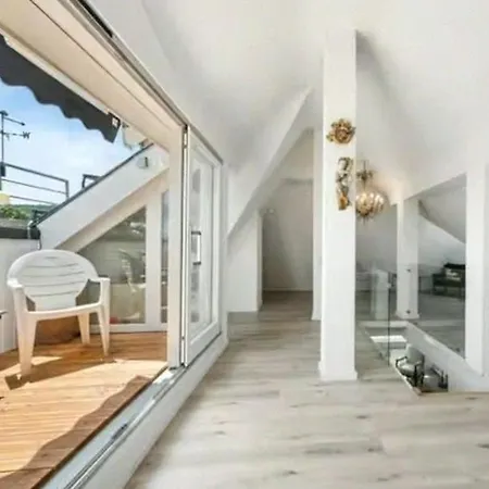 Above The Rooftops Of The - Duplex With Balcony